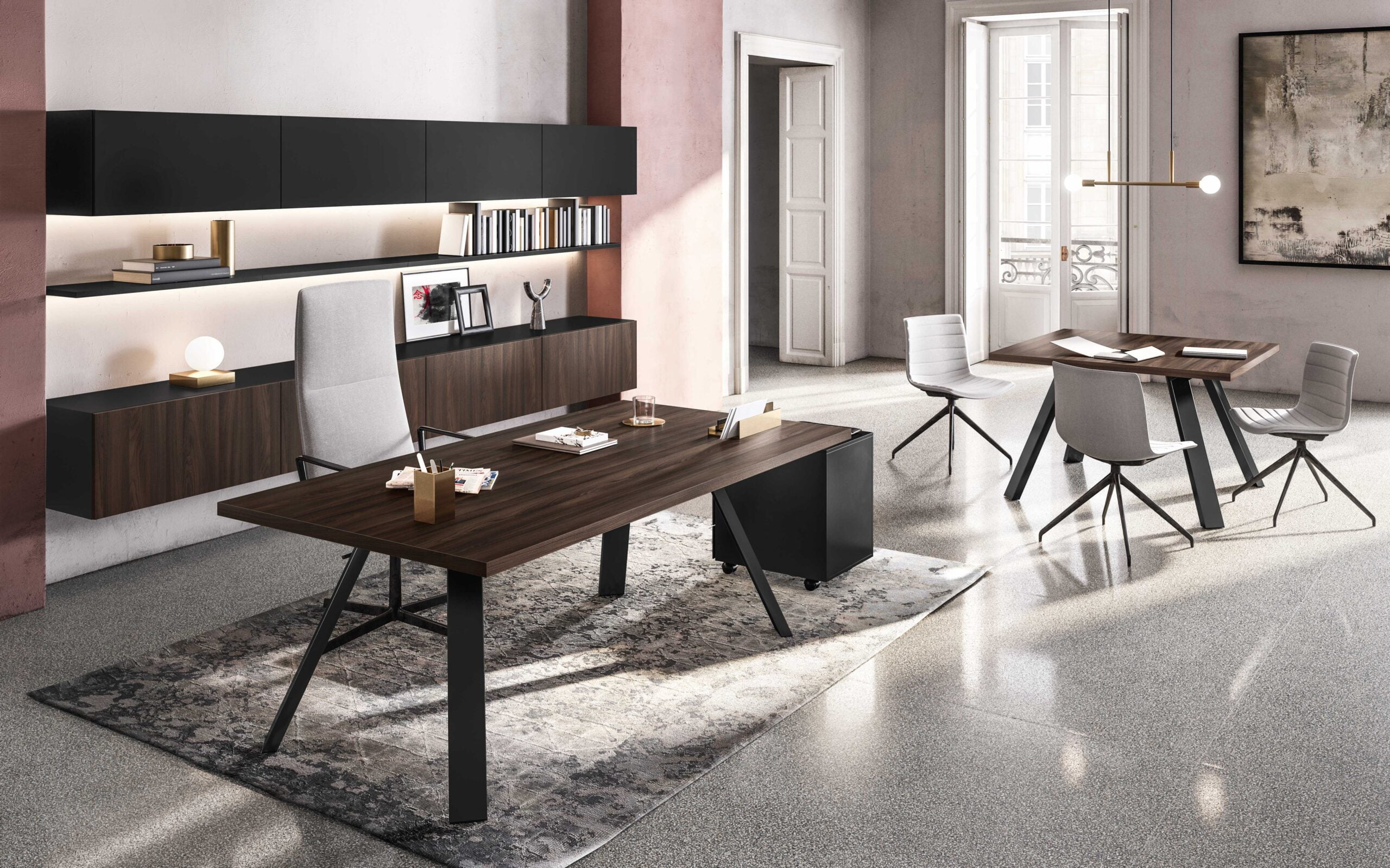 Scrivania direzionale - Funny Plus Gamba K - About Office - immagine 3
