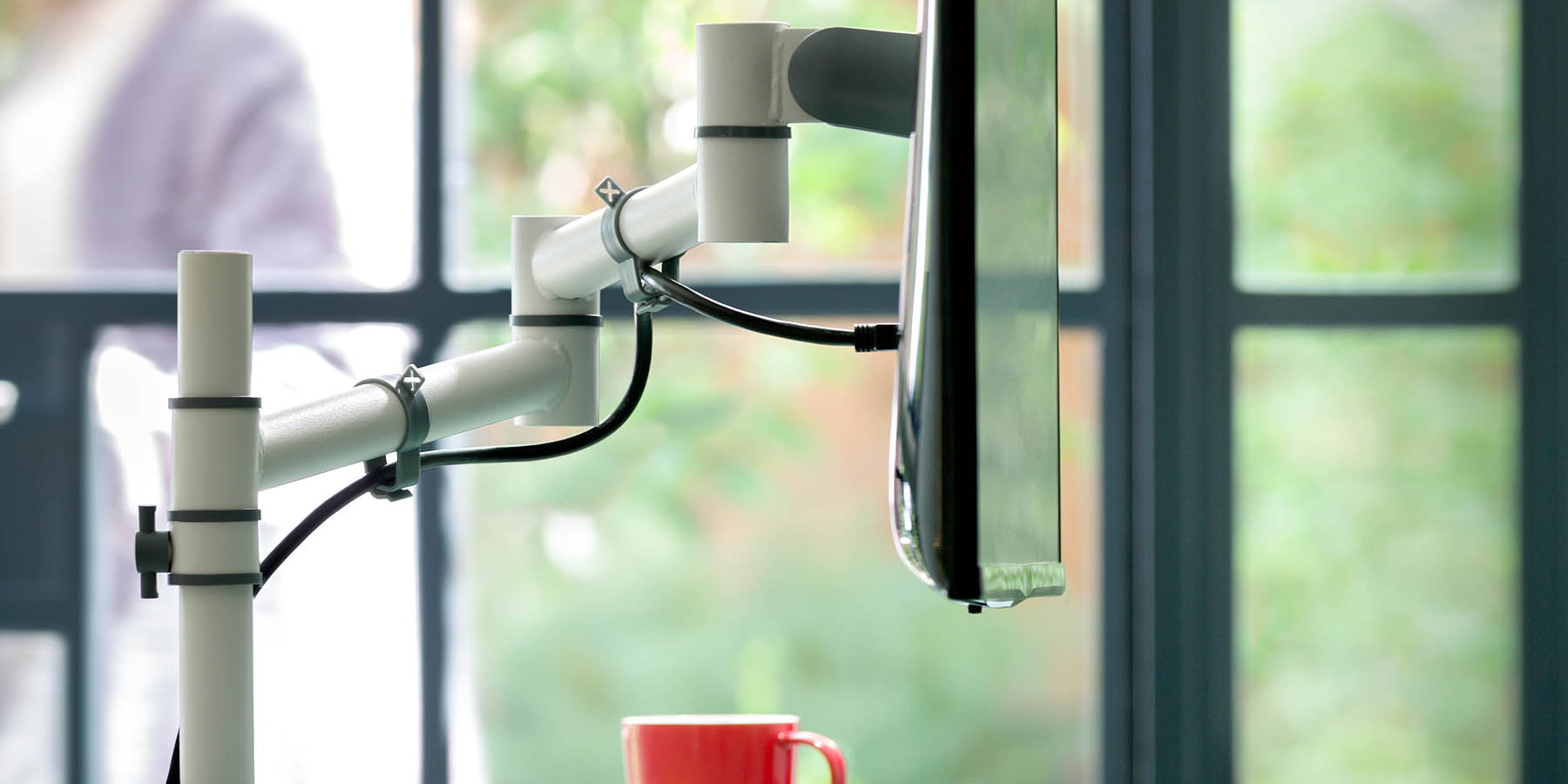 Bracci porta monitor Viewgo - Dataflex - immagine 3