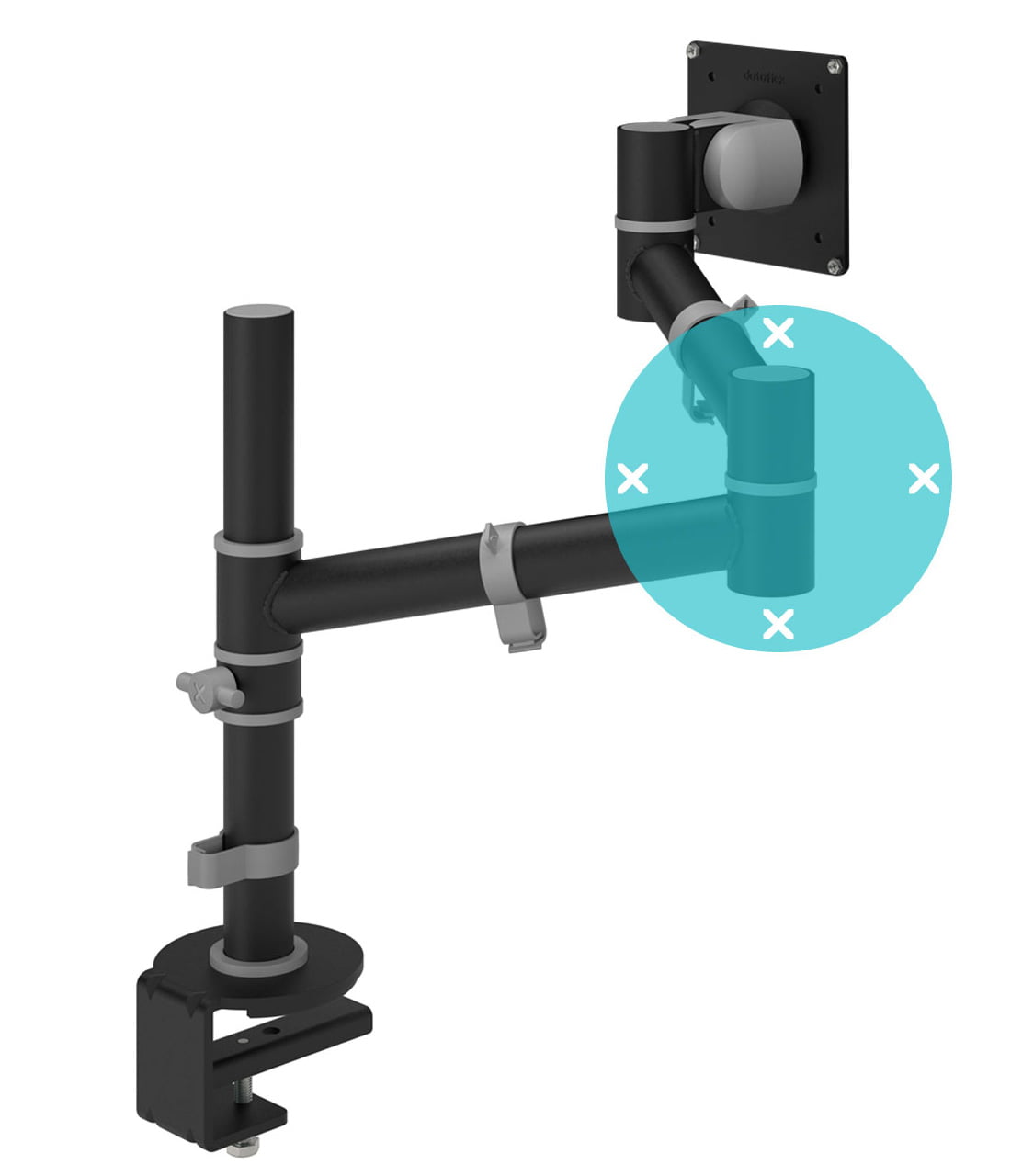 Bracci porta monitor Viewgo - Dataflex - immagine 5