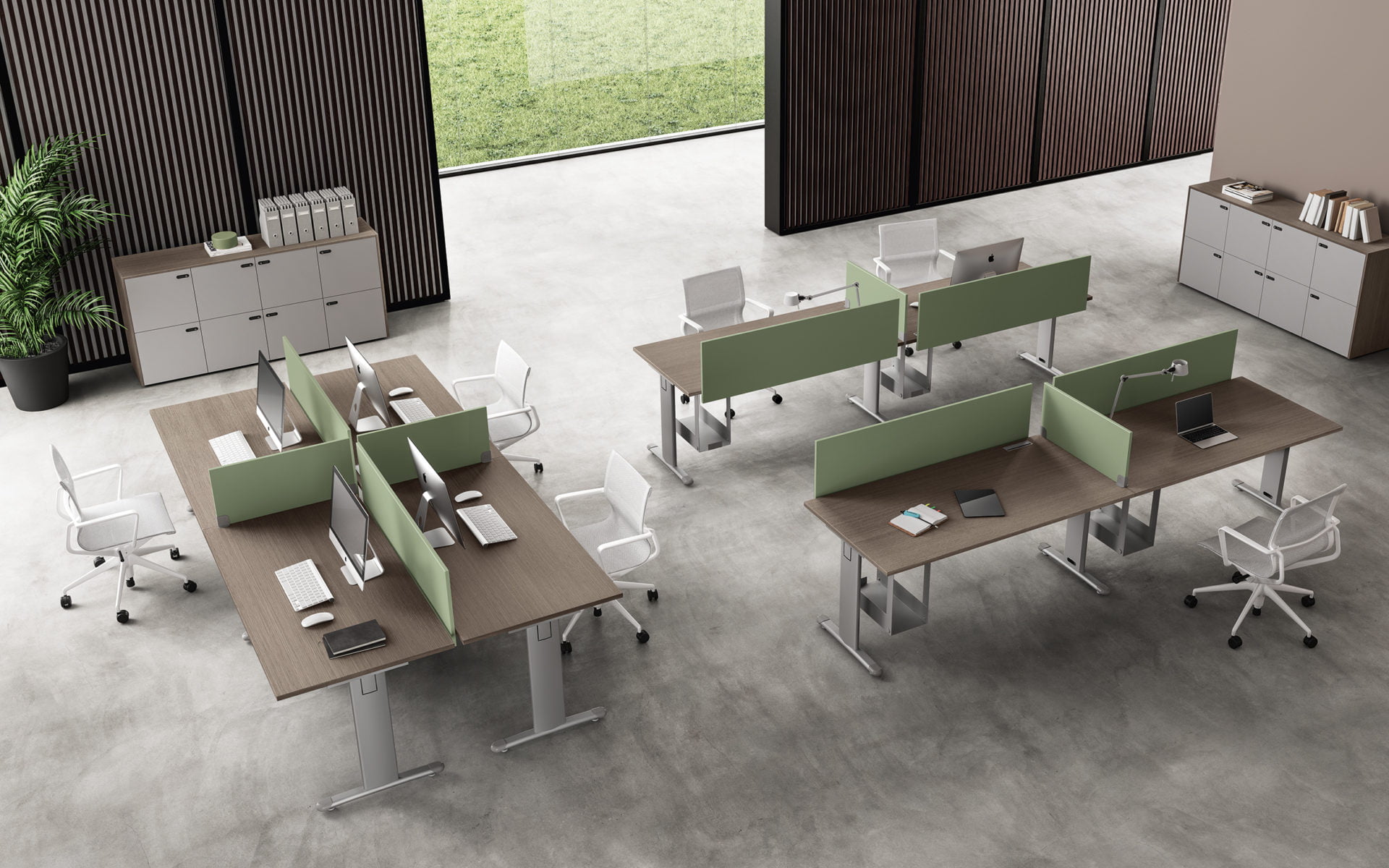 Scrivania Funny 2019 Gamba a T - About Office - immagine 3