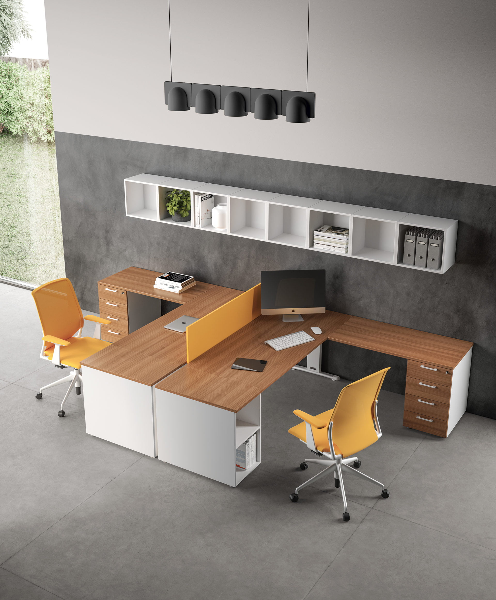 Scrivania Funny 2019 Gamba a T - About Office - immagine 4