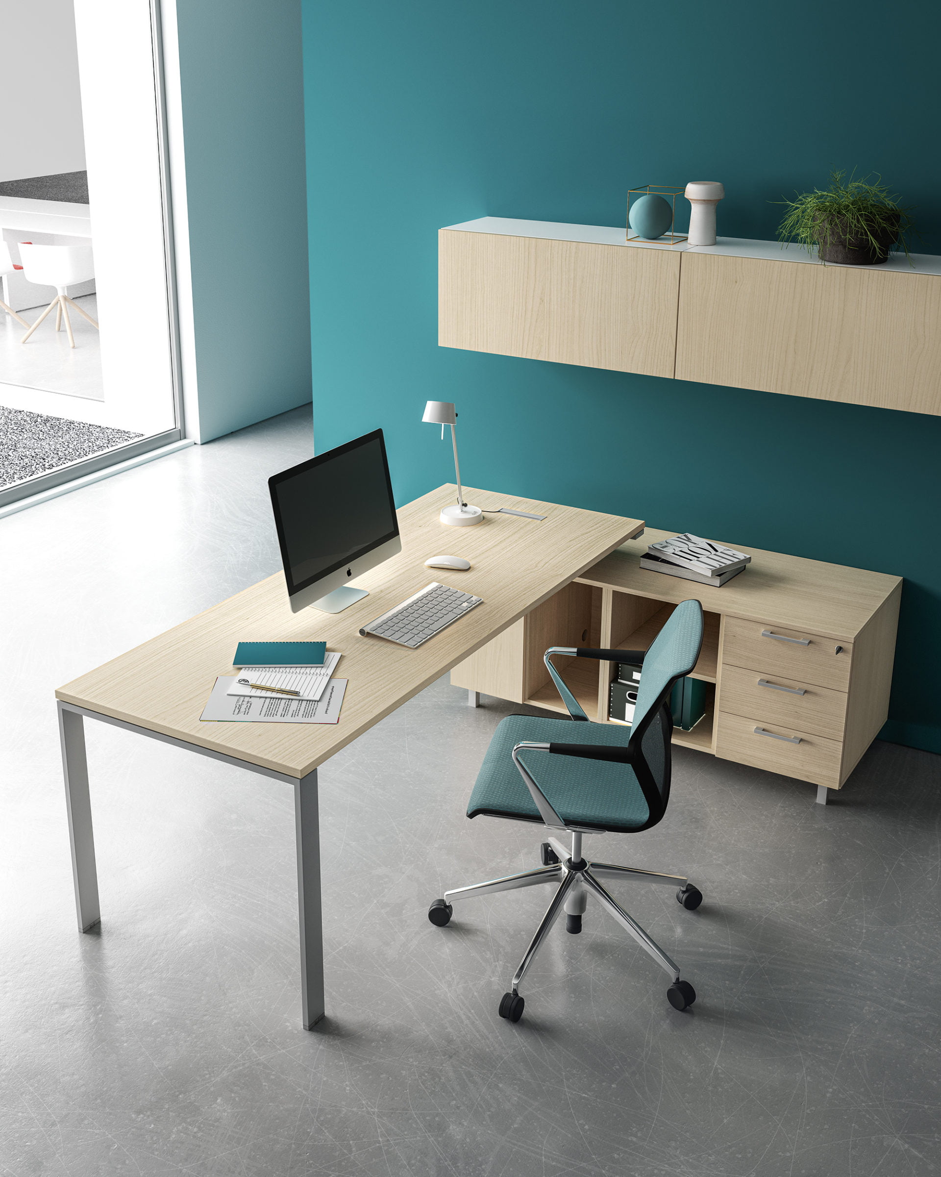 Scrivania Funny 2019 Gamba U - About Office - immagine 2