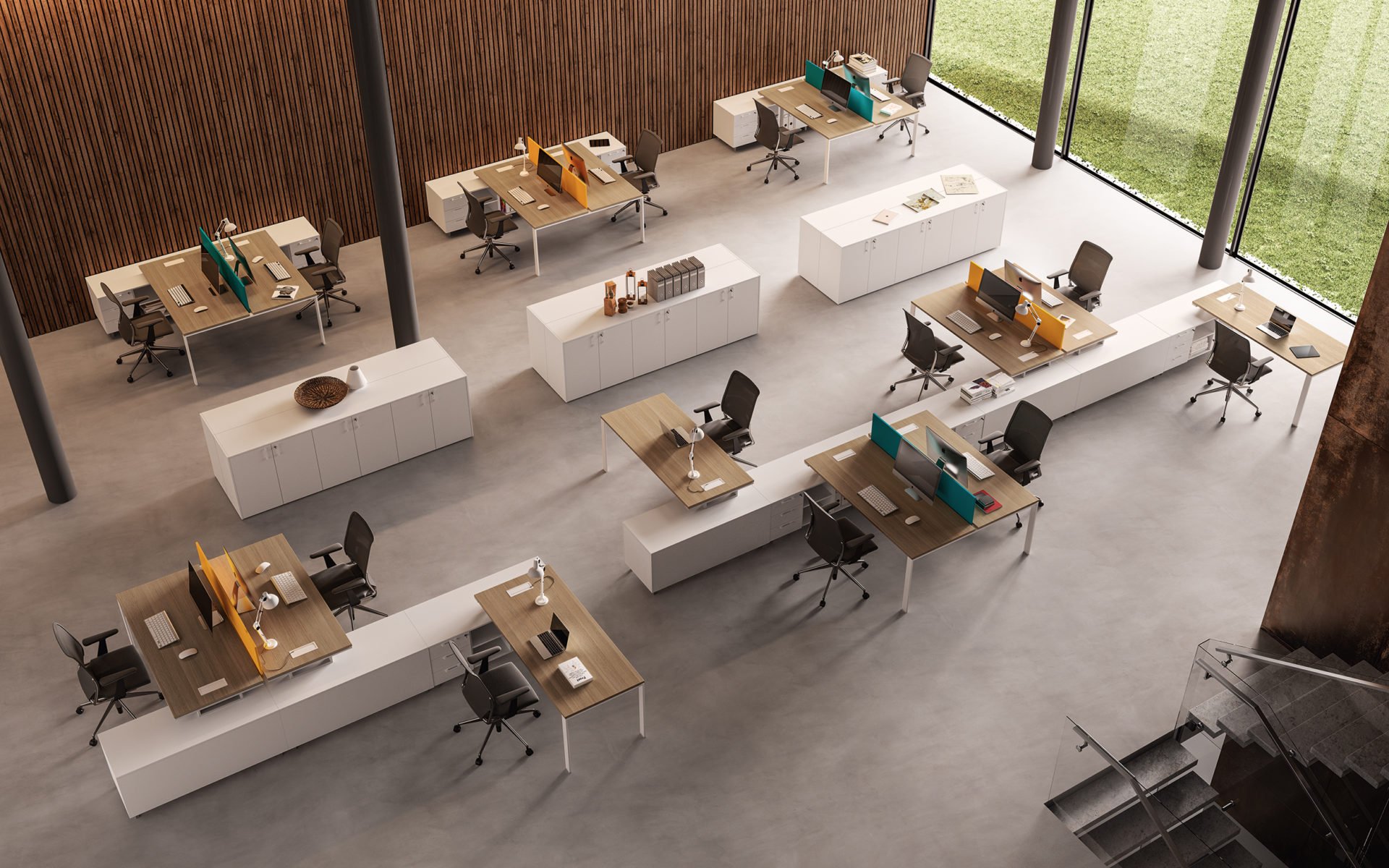Scrivania Funny 2019 Gamba U - About Office - immagine 6