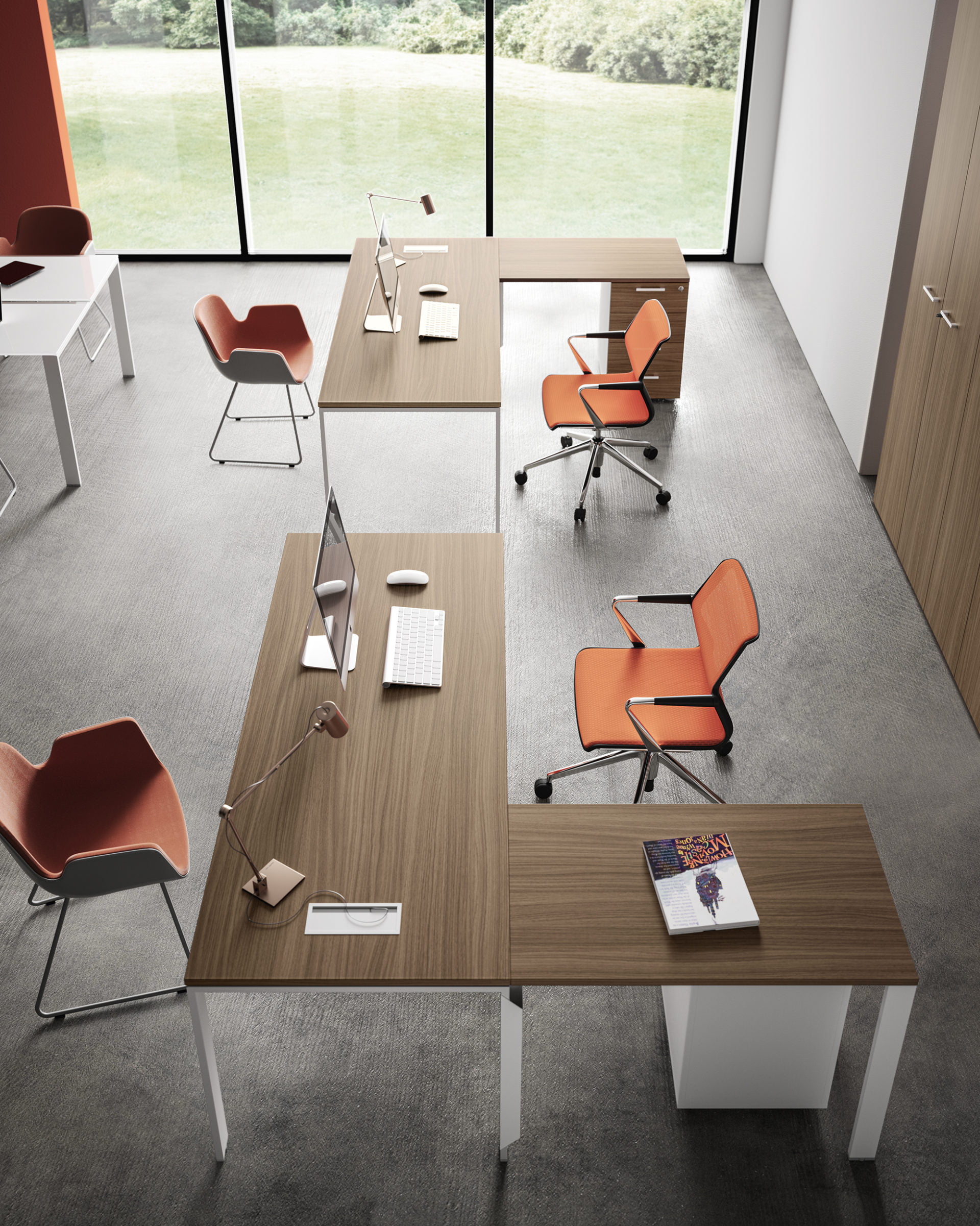 Scrivania Funny 2019 Gamba U - About Office - immagine 14