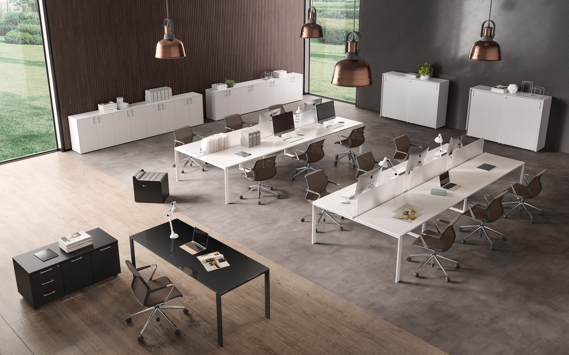 scrivania gamba u about office