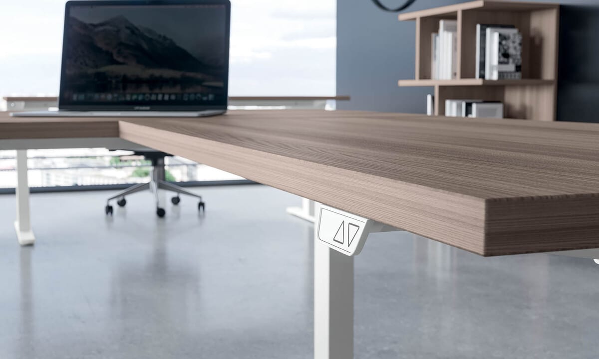 MOVE – postazioni operative flessibili (scrivania elevabile + tavoli ribaltabili) Compir / Flycom - immagine 9